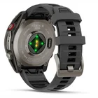 Viedpulkstenis Garmin fenix 8 Pro 47mm AMOLED Sapphire Titan Gray with Black silicone band