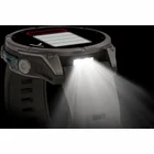 Viedpulkstenis Garmin fenix 9 47mm Titanium with Pebble Gray Silicone Band