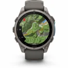 Viedpulkstenis Garmin fenix 9 47mm Titanium with Pebble Gray Silicone Band