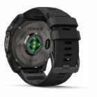 Viedpulkstenis Garmin fenix 9 51mm Carbon Gray DLC Titanium with Black Silicone Band