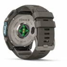 Viedpulkstenis Garmin fenix 9 51mm Titanium with Pebble Gray Silicone Band