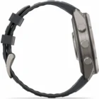 Viedpulkstenis Garmin fenix 9 PRO 47mm inReach Titanium with Graphite/Black Silicone Band