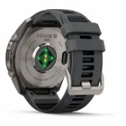 Viedpulkstenis Garmin fenix 9 PRO 51mm inReach Titanium with Graphite/Black Silicone Band