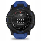Viedpulkstenis Garmin Instinct 3 – 45 mm AMOLED Black with Bolt Blue/Black Band