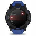 Viedpulkstenis Garmin Instinct 3 – 45 mm AMOLED Black with Bolt Blue/Black Band