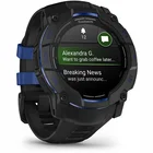 Viedpulkstenis Garmin Instinct 3 – 50 mm AMOLED Black with Black/Bolt Blue Band