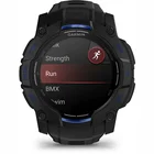 Viedpulkstenis Garmin Instinct 3 – 50 mm AMOLED Black with Black/Bolt Blue Band