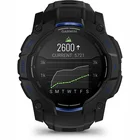 Viedpulkstenis Garmin Instinct 3 – 50 mm AMOLED Black with Black/Bolt Blue Band