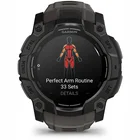 Viedpulkstenis Garmin Instinct 3 – 50 mm AMOLED Black with Charcoal Band