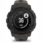 Viedpulkstenis Garmin Instinct E – 40 mm Black with Charcoal Band