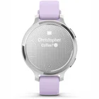 Viedpulkstenis Garmin Lily 2 Active Silver/ with Purple Jasmine Silicone Band