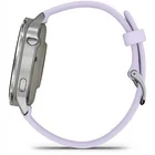 Viedpulkstenis Garmin Venu 4 - 41mm Silver with Periwinkle Silicone Band