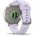 Viedpulkstenis Garmin Venu 4 - 41mm Silver with Periwinkle Silicone Band