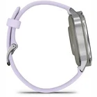 Viedpulkstenis Garmin Venu 4 - 41mm Silver with Periwinkle Silicone Band