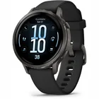 Viedpulkstenis Garmin Venu 4 - 41mm Slate with Black Silicone Band