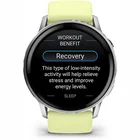 Viedpulkstenis Garmin Venu 4 - 45mm Silver with Citron Silicone band