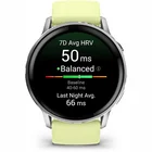 Viedpulkstenis Garmin Venu 4 - 45mm Silver with Citron Silicone band