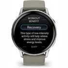 Viedpulkstenis Garmin Venu 4 - 45mm Silver with Silver Grey Silicone Band