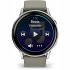Viedpulkstenis Garmin Venu 4 - 45mm Silver with Silver Grey Silicone Band