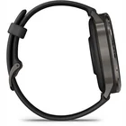 Viedpulkstenis Garmin Venu 4 - 45mm Slate with Black Silicone Band