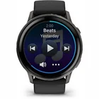 Viedpulkstenis Garmin Venu 4 - 45mm Slate with Black Silicone Band