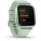 Viedpulkstenis Garmin Venu Sq 2 Metallic Mint Aluminium Bezel with Cool Mint Case and Silicone Band