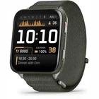 Viedpulkstenis Garmin Venu X1 Moss with Titanium Caseback and Moss ComfortFit Nylon Band