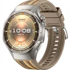 Viedpulkstenis Huawei Watch GT6 Pro 46mm Titanium Alloy Case with Brown Woven Strap