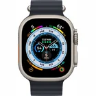 Viedpulkstenis Apple Watch Ultra GPS + Cellular 49mm Titanium Case with Midnight Ocean Band