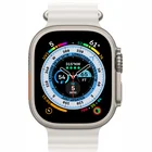 Viedpulkstenis Apple Watch Ultra GPS + Cellular 49mm Titanium Case with White Ocean Band