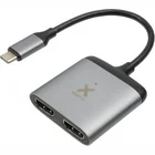 Dokstacija Xtorm USB-C Hub 2x HDMI Space grey