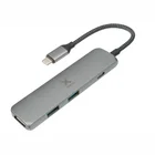 Dokstacija Xtorm USB-C hub 4in1 Space grey