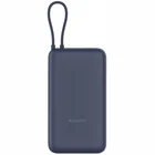 Akumulators (Power bank) Xiaomi 33W Power Bank 20000mAh (Integrated Cable) Blue