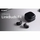 Austiņas Sony LinkBuds Fit – Truly Wireless Noise Cancelling Bluetooth Earbuds White