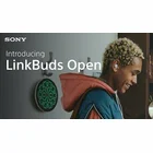 Austiņas Sony LinkBuds Open – Truly Wireless Bluetooth Open Ear Buds Transparent Sound Black