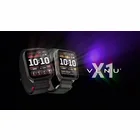 Viedpulkstenis Garmin Venu X1 Soft Gold with Titanium Caseback and French Grey Nylon Band