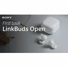 Austiņas Sony LinkBuds Open – Truly Wireless Bluetooth Open Ear Buds Transparent Sound Black