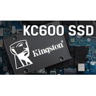 Iekšējais cietais disks Kingston KC600 512GB 2.5" SATA SSD SKC600/512G