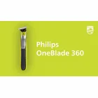 Skuveklis Philips OneBlade 360 Seja + ķermenis QP2834/20