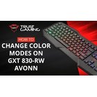 Klaviatūra Trust GXT 830-RW Avonn Gaming Keyboard