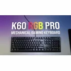 Klaviatūra Corsair K60 RGB PRO Black ENG