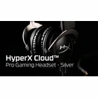 Austiņas Austiņas Kingston HyperX Cloud Silver