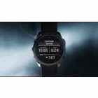 Viedpulkstenis Garmin fenix 8 Pro 51mm AMOLED Sapphire Titan Gray with Black silicone band