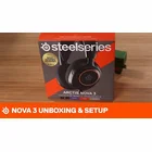 Austiņas SteelSeries Arctis Nova 3 Black
