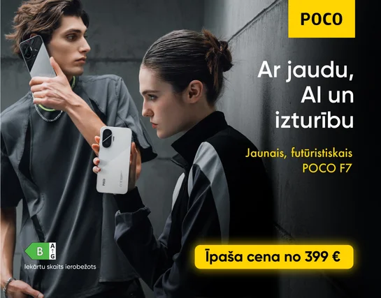 Pieredzi nākotnes tehnoloģijas jaunajos F7 sērijas viedtelefonos