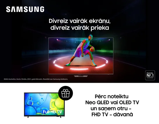 Pasūti un saņem vairāk nekā televizoru!