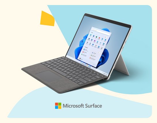 Купи Microsoft Surface со скидкой 30% и больше и получи Office 365 personal в подарок.