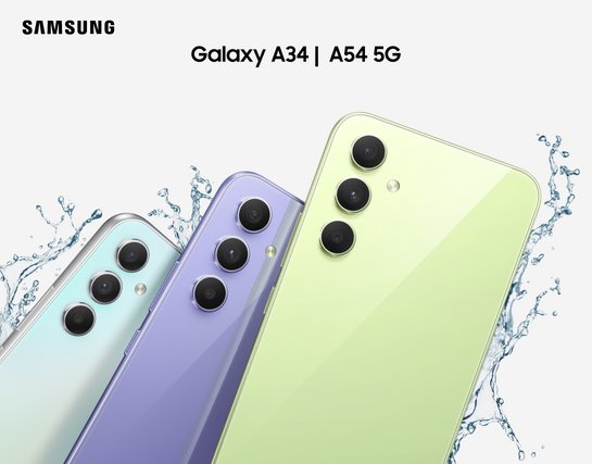 Jaunie Samsung A34 5G un A54 5G