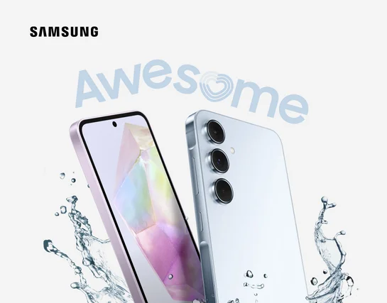 Jaunie Samsung Galaxy A35 un A55 viedtālruņi ar klāt ar fitnesa aproci DĀVANĀ!