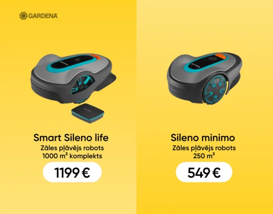 Lai zāliena kopšana ir viegla un ērta!